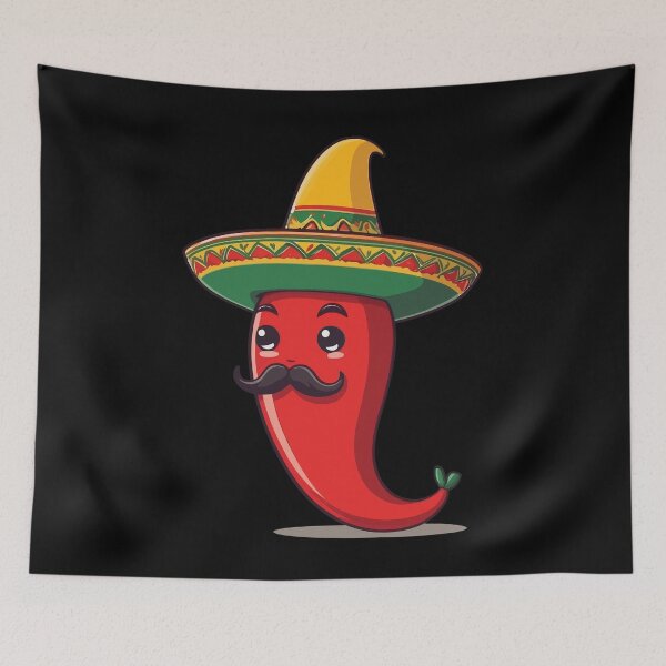 Item preview, Aesthetic Chili Streetwear Mexican Hot Style designed and sold by LuminOrb.