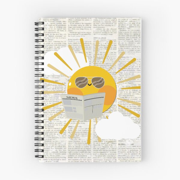 Item preview, Sun t-shirts, nature pattern t-shirts, cute wildlife pattern t-shirts, vintage style t-shirts. ,newspaper designed and sold by BeYourself1993.