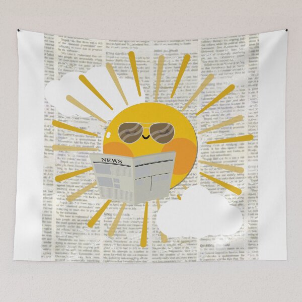 Item preview, Sun t-shirts, nature pattern t-shirts, cute wildlife pattern t-shirts, vintage style t-shirts. ,newspaper designed and sold by BeYourself1993.