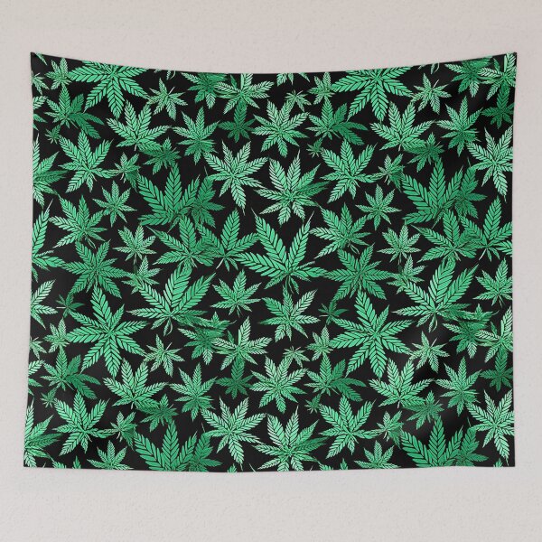 Item preview, Cannabis Hemp Leaves Decor designed and sold by Magnuna.