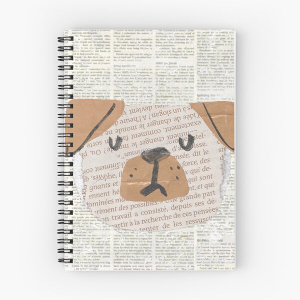 Item preview, Cute dog t-shirts, nature t-shirts, cute wild animal t-shirts, vintage style t-shirts. ,newspaper designed and sold by BeYourself1993.
