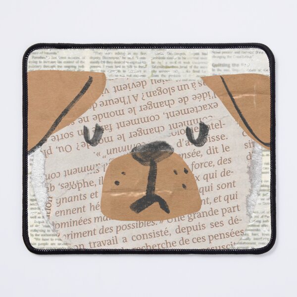 Item preview, Cute dog t-shirts, nature t-shirts, cute wild animal t-shirts, vintage style t-shirts. ,newspaper designed and sold by BeYourself1993.