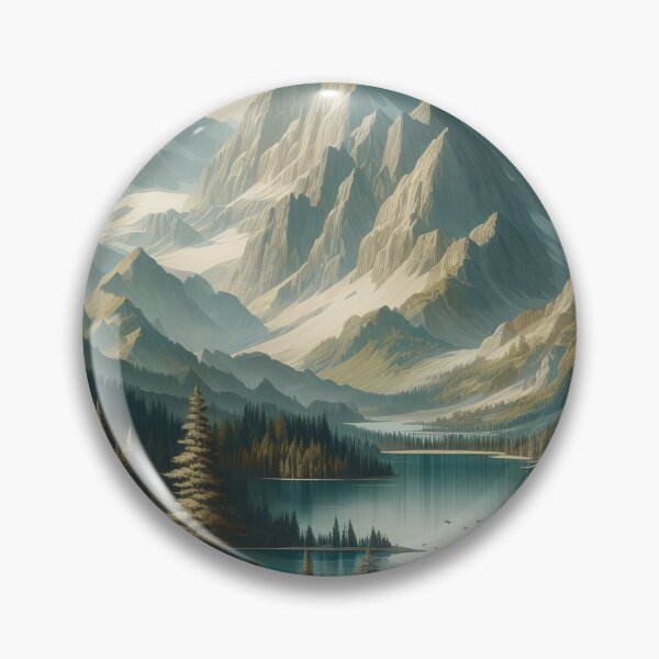 Item preview, Alpine Serenity: The Quiet Majesty of Mountain Solitude designed and sold by ArtComixHaven.