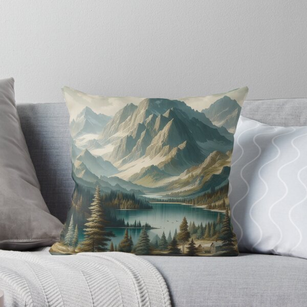 Item preview, Alpine Serenity: The Quiet Majesty of Mountain Solitude designed and sold by ArtComixHaven.