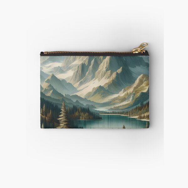 Item preview, Alpine Serenity: The Quiet Majesty of Mountain Solitude designed and sold by ArtComixHaven.