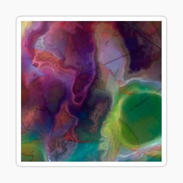 Vibrant Decay 4 Sticker