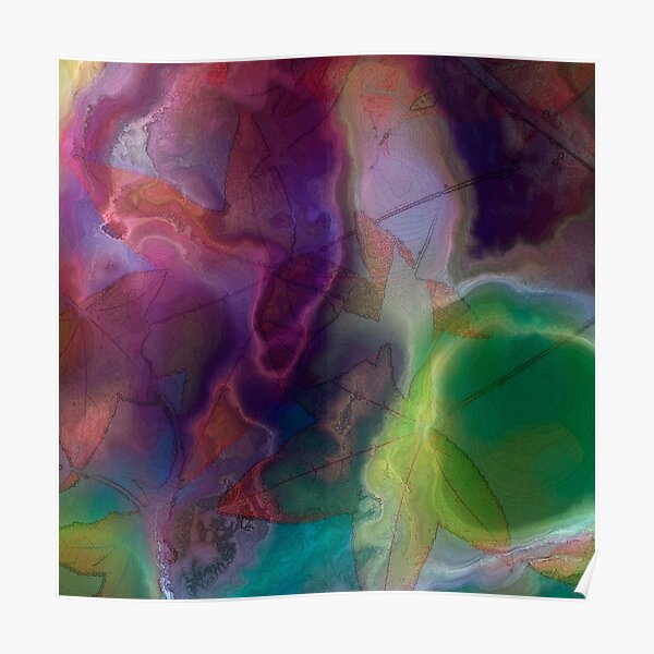 Vibrant Decay 4 Poster