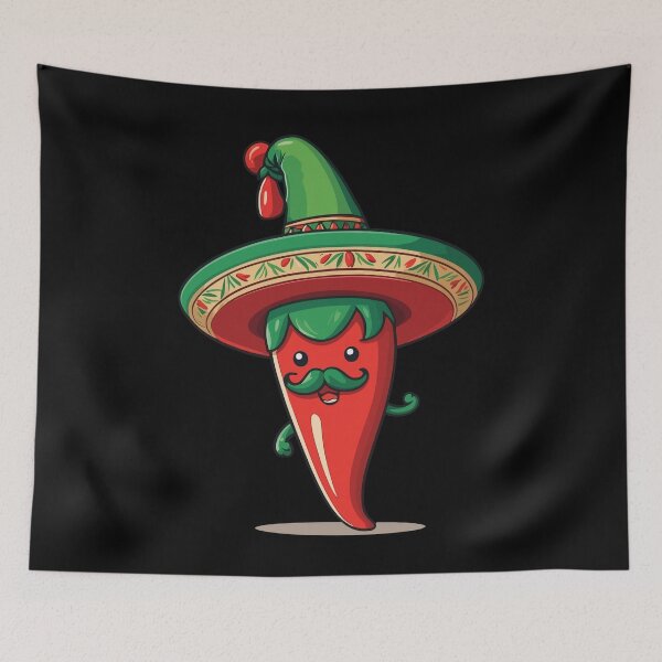 Item preview, Aesthetic Chili Pepper Chili Streetwear Hot designed and sold by LuminOrb.