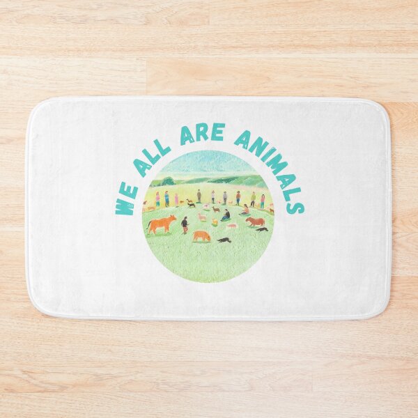 Item preview, We All Are Animals designed and sold by PunnyPawsArt.