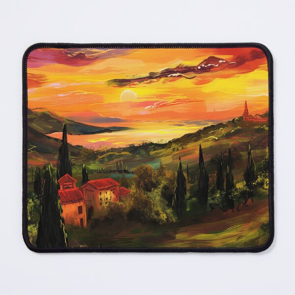 Item preview, Tuscan Landscape designed and sold by OccultDreams.