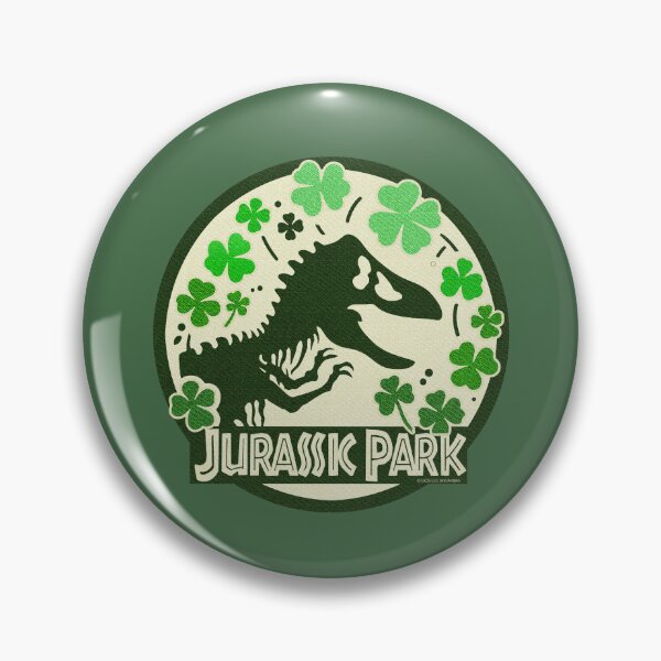 Item preview, St. Patrick's Day Jurassic Park designed and sold by ChunkByChunk.