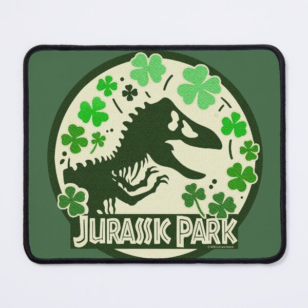Item preview, St. Patrick's Day Jurassic Park designed and sold by ChunkByChunk.