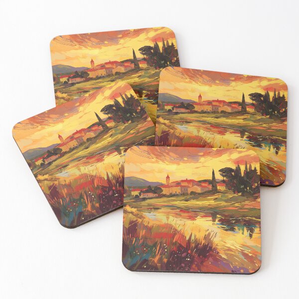 Item preview, Tuscan Villa at Sunset designed and sold by OccultDreams.