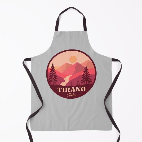 Item preview, Tirano Italia mountains landscape badge designed and sold by InvestingRoad.