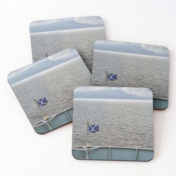 Item preview, The Saltire flag and the ship's bell aboard MV Caledonian Isles  designed and sold by Richard Flint.
