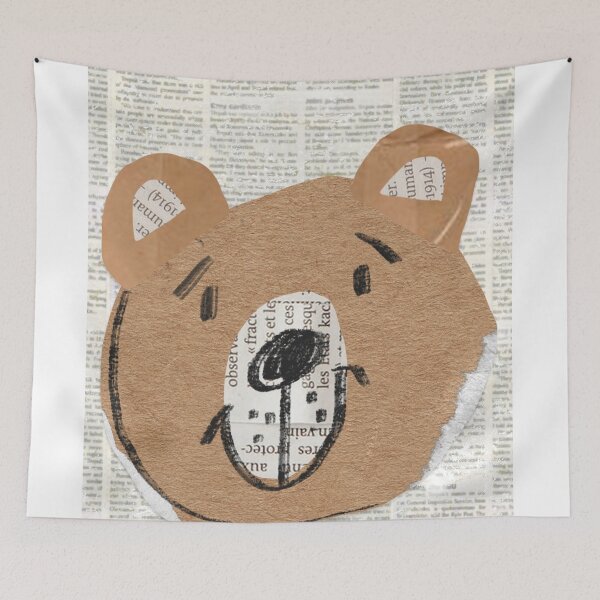 Item preview, Bear t-shirts, nature t-shirts, cute wild animal t-shirts, vintage style t-shirts. ,newspaper designed and sold by BeYourself1993.