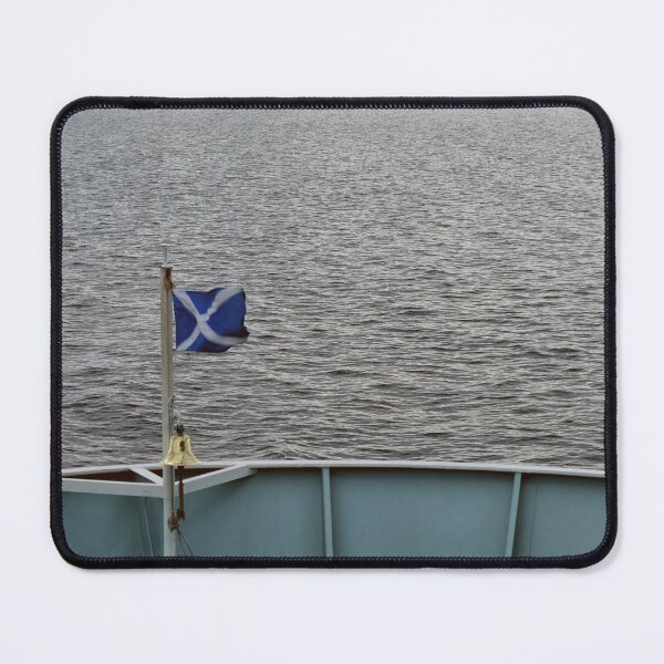 Item preview, The Saltire flag and the ship's bell aboard MV Caledonian Isles designed and sold by Richard Flint.