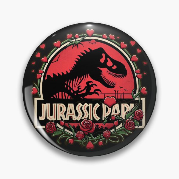 Item preview, Valentines Jurassic Park designed and sold by ChunkByChunk.