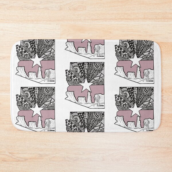 Item preview, Arizona Mauve Desert Zen Doodle  designed and sold by Bell & Gary .