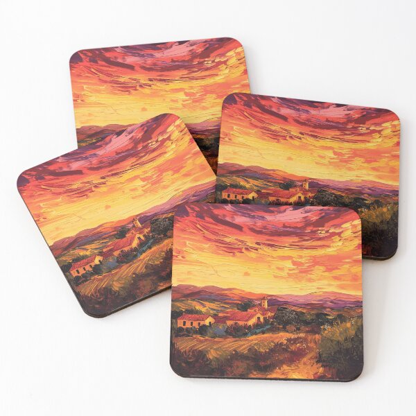 Item preview, Sunset in Tuscany designed and sold by OccultDreams.