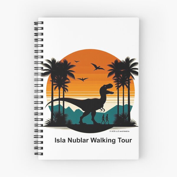Item preview, Jurassic Park Walking Tour designed and sold by ChunkByChunk.