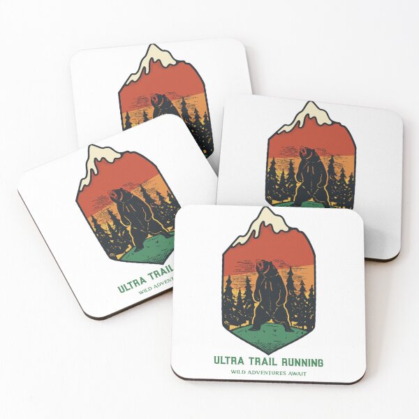Item preview, Ultra Trail Running, Wild Adventures Await Ultra Trail Running T-shirt designed and sold by James  Beer.