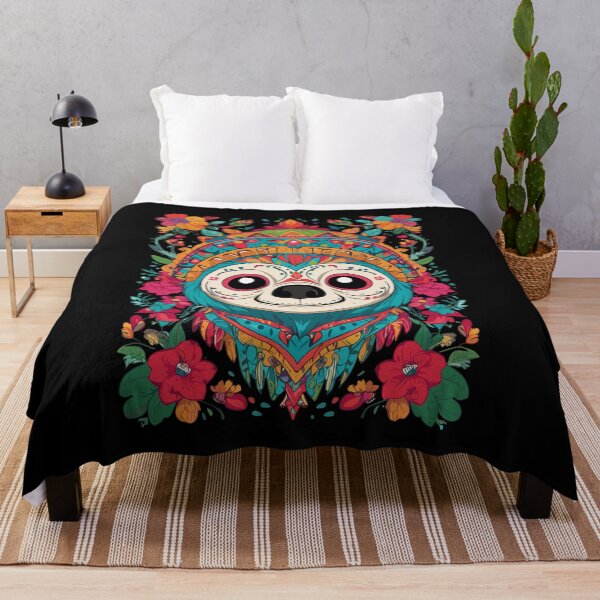 Item preview, Pereza Icónica Calavera De Azúcar México designed and sold by LuminOrb.