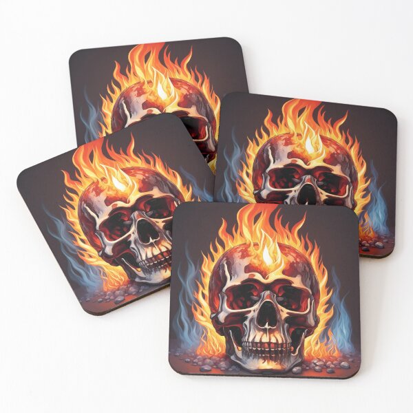 Item preview, Fire Skull designed and sold by RaF71PrO.