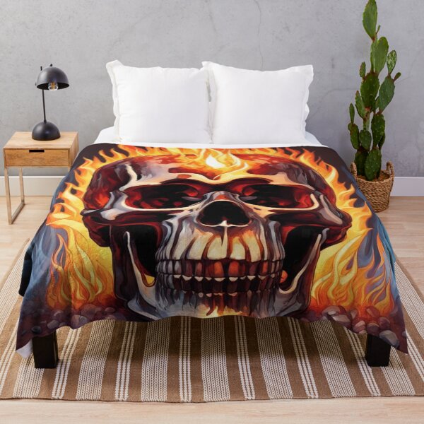 Item preview, Fire Skull designed and sold by RaF71PrO.