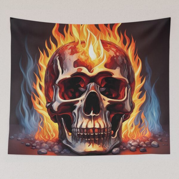 Item preview, Fire Skull designed and sold by RaF71PrO.