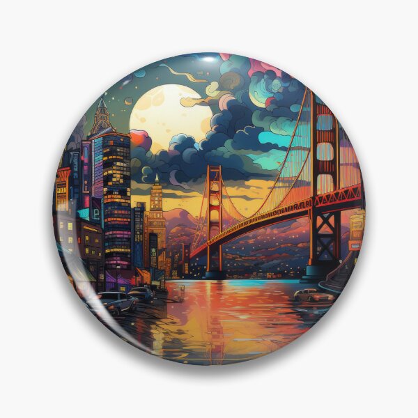 Item preview, Goldengate Bridge designed and sold by Pedra Panda.