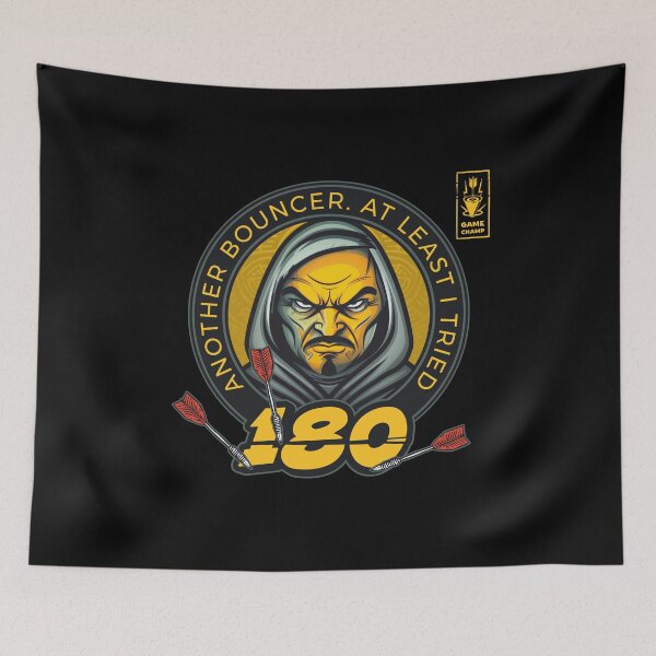 Item preview, Dart 180 Onehundredandeigthy Bouncer Yellow Player designed and sold by Adam Brooq.