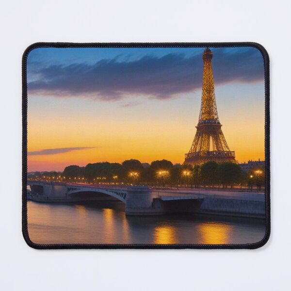 Item preview, The River Seine and the Eiffle Tower.Paris. designed and sold by Frame of Mind .