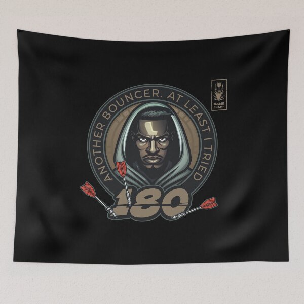 Item preview, Dart 180 Onehundredandeigthy Bullseye Brown Player designed and sold by Adam Brooq.
