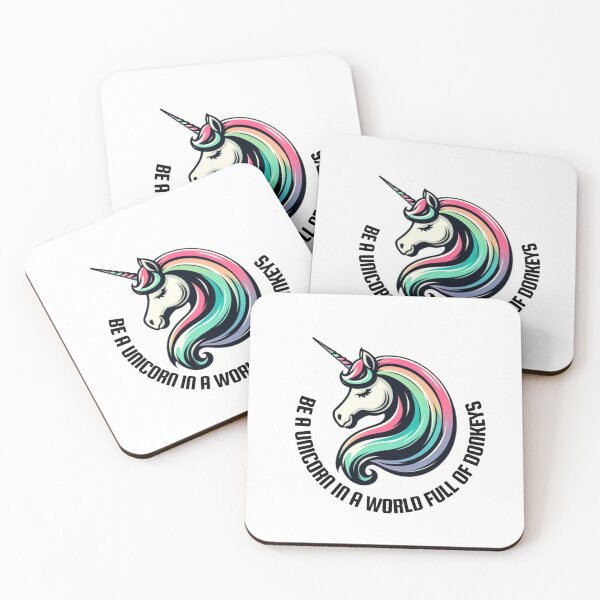 Item preview, Be a unicorn in world full of donkeys  designed and sold by DShirtRepublic.