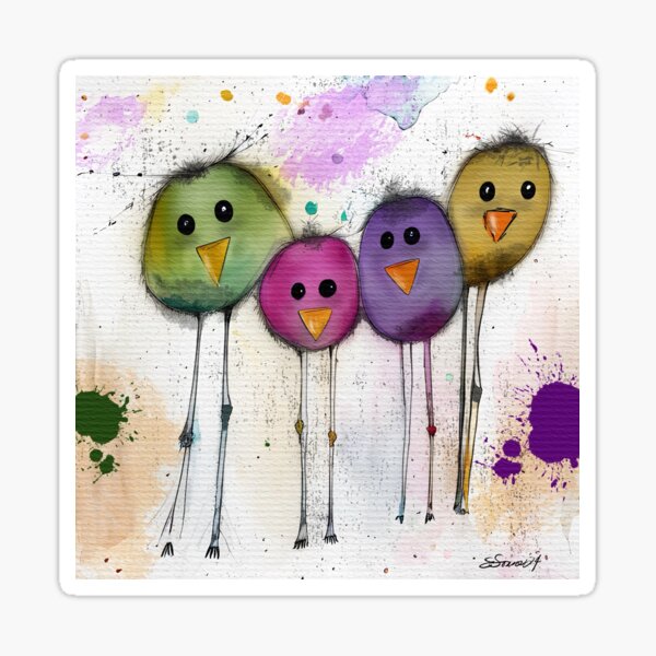 Item preview, Birds of a Feather 3 designed and sold by Girlfriendrock.