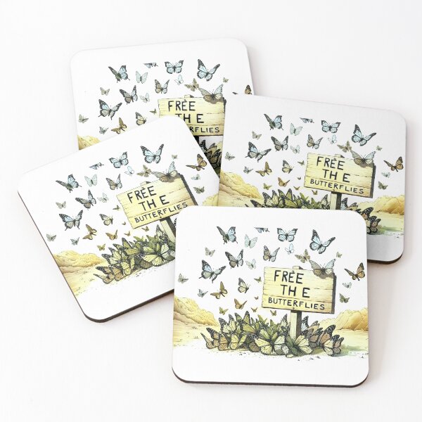 Item preview, Misunderquoted - Butterflies are FREE designed and sold by FamouslyStupid.
