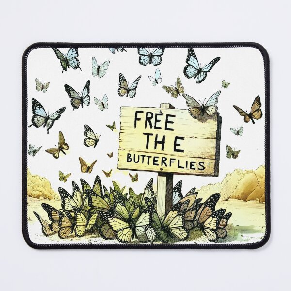 Item preview, Misunderquoted - Butterflies are FREE designed and sold by FamouslyStupid.