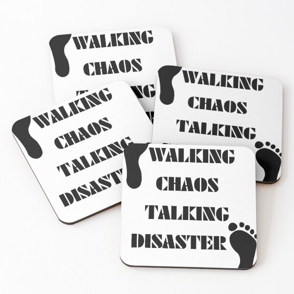 Item preview, Walking Chaos, Talking Disaster designed and sold by mavesapparel.