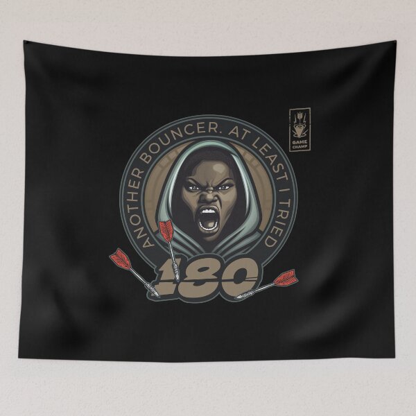 Item preview, Darts 180 Onehundredandeigthy Bullseye Brown Player designed and sold by Adam Brooq.