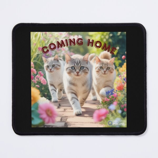 Item preview, Coming home cats T-shirt designed and sold by AppleMe.