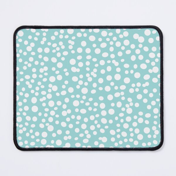 Item preview, Robins Egg Blue Background With White Polka Dots designed and sold by patternsbyposh.