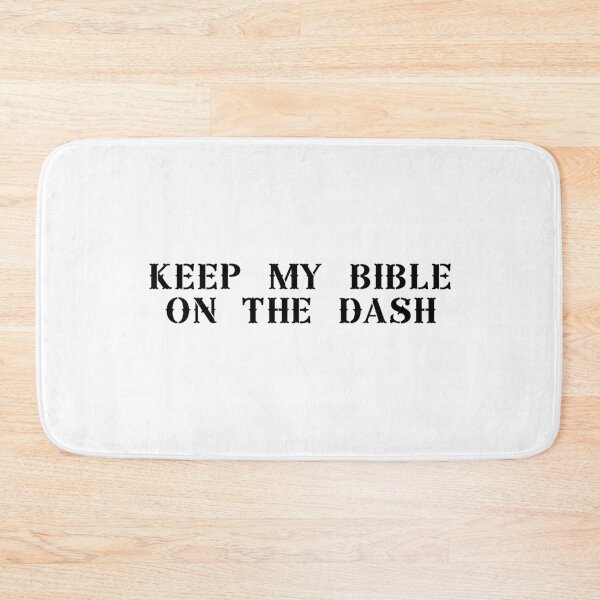 Item preview, KEEP MY BIBLE ON THE DASH COWBOY CARTER designed and sold by allthingscrafts.