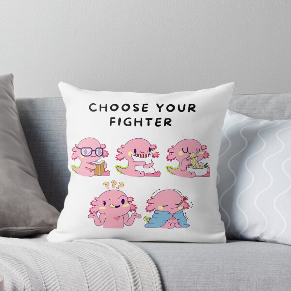 Item preview, Axolotl Squad: Choose Your Fighter designed and sold by impressionofmel.