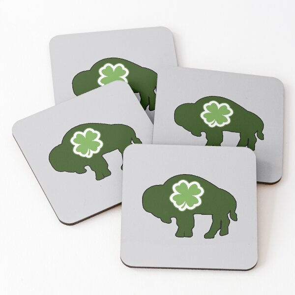 Item preview, Buffalo Lucky Clover Silhouette designed and sold by bamatt30.