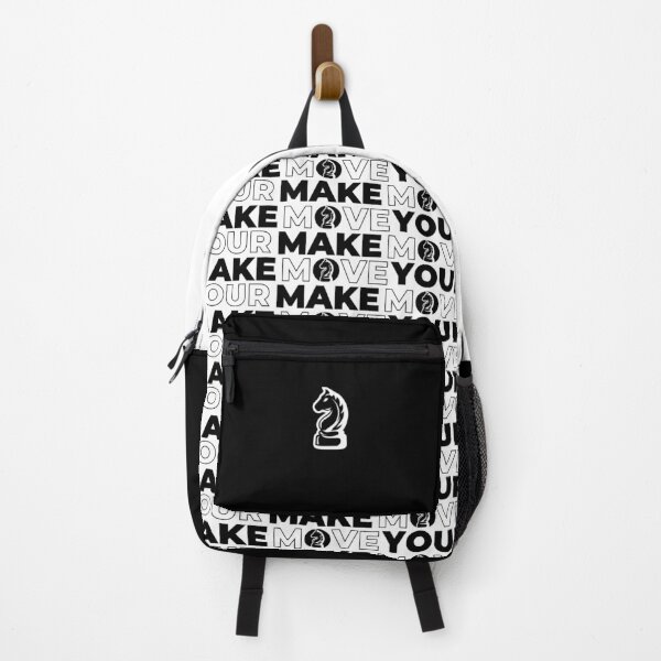 Item preview, Make Your Move Chess Design: Classic Black and White Edition designed and sold by beanibooi.