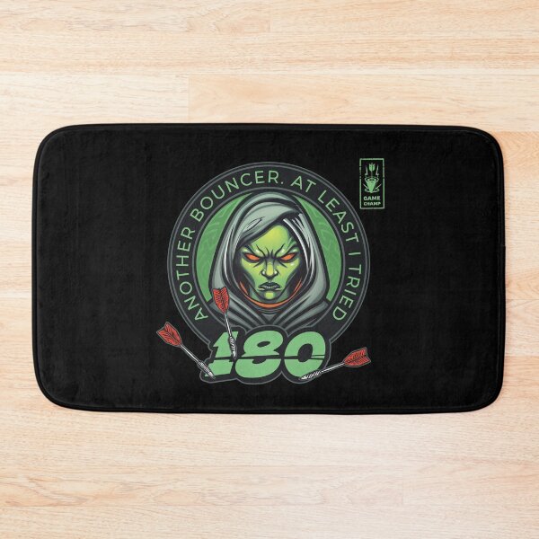 Item preview, Darts 180 Onehundredandeigthy Bouncer Green Player designed and sold by Adam Brooq.