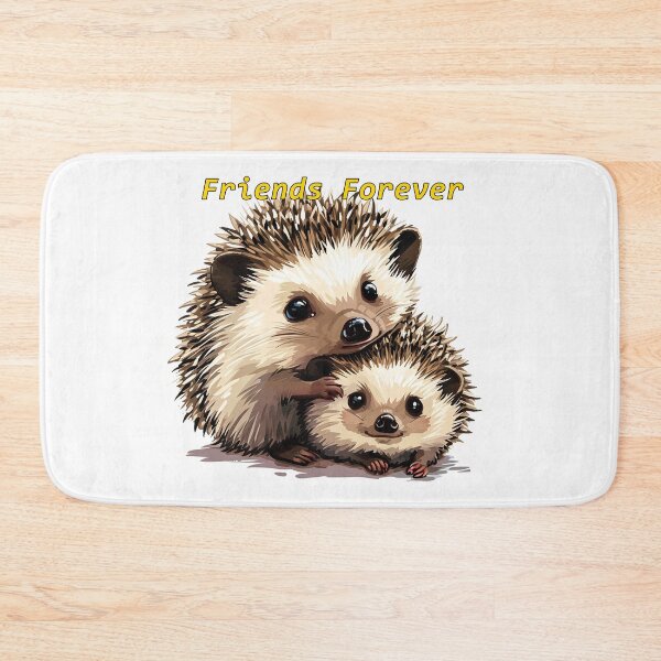 Item preview, Friends Forever Cute Hedgehog Pair  designed and sold by redstar19.