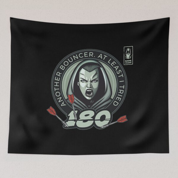 Item preview, Darts 180 Onehundredandeigthy Bullseye White Player designed and sold by Adam Brooq.