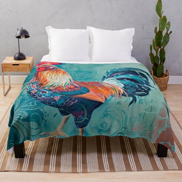 Item preview, Chic Farmhouse Rooster Art designed and sold by David Balzen.